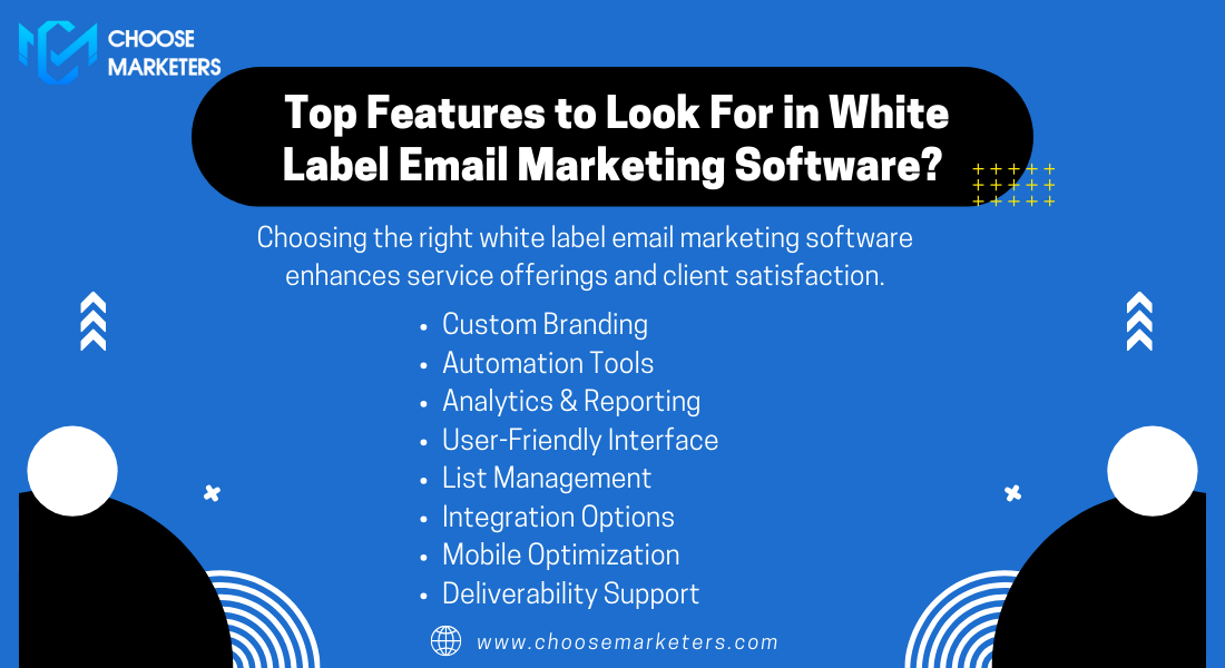 top feature for white label email marketing software