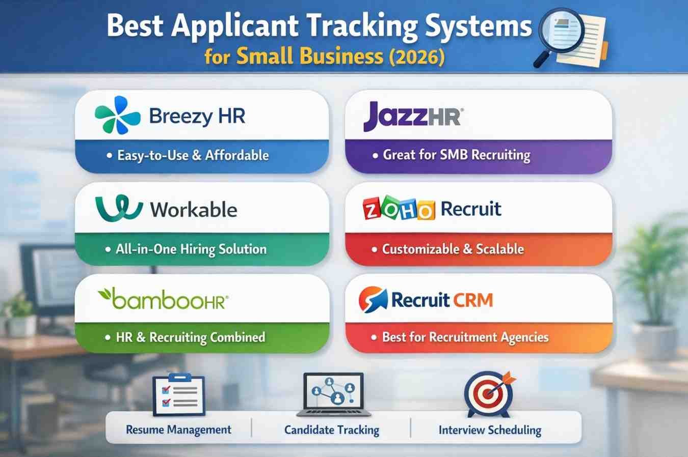 Best Applicant Tracking System for Small Business (2026)